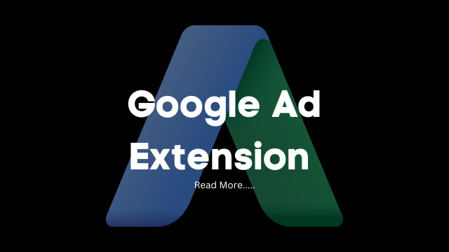 Google ad extension